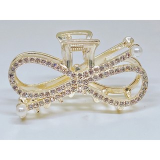 Bling Bling公主水鑽珍珠髮夾 公主珍珠髮夾差