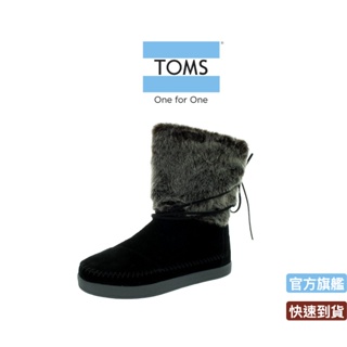 TOMS尼泊爾毛絨雪靴-女款(10006139 BLACK)