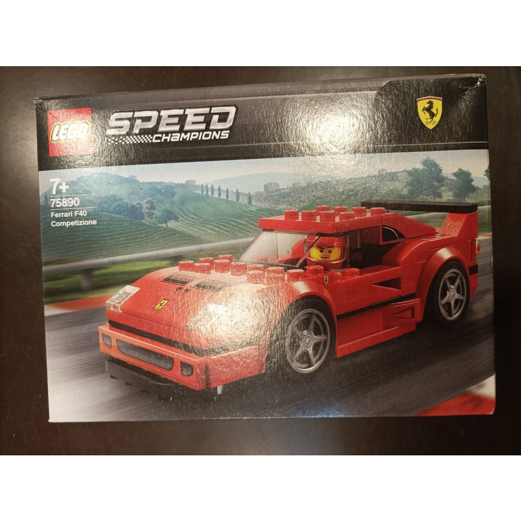 (現貨)正版 樂高 LEGO 75890 Ferrari F40 Competizione 法拉利 聯名款 積木