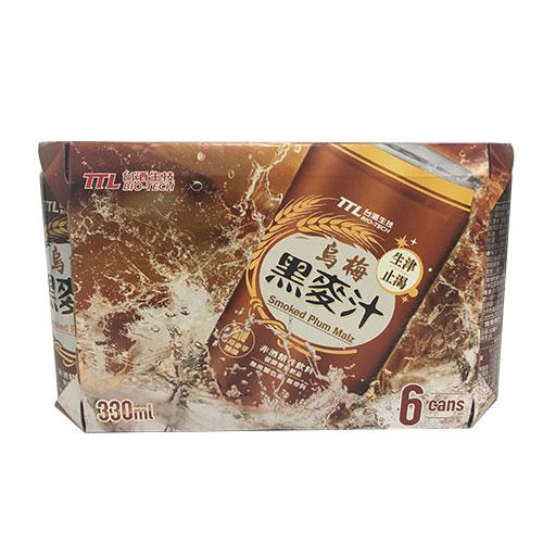 台酒烏梅黑麥汁330mlx6【愛買】