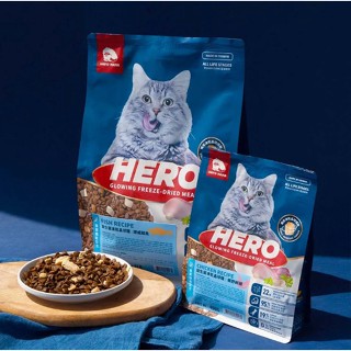 【喵村食堂😊】HeroMama益生菌凍乾晶球糧★貓飼料貓糧凍乾機能★領券折價極速出貨!10倍蝦幣免運(9折)滿額送贈品