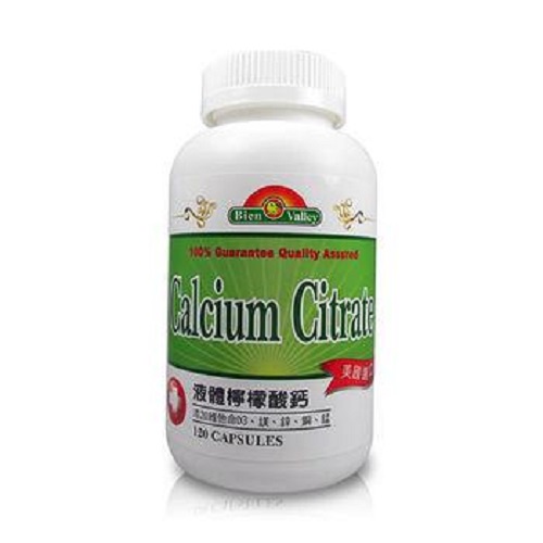 培恩液體檸檬酸鈣120粒【愛買】