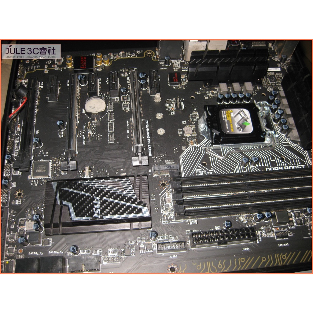 JULE 3C會社-微星MSI Z170A GAMING PRO CARBON Z170/DDR4/電競/軍規 主機板