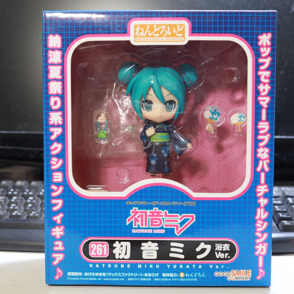 GSC 黏土人 261 初音 浴衣Ver. 代理版已拆現貨 賣場內有更多 黏土人 FIGMA