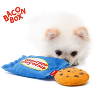 【你和我的狗】 韓國正版 Bacon 巧克力曲奇餅乾 寵物玩具 【現貨】 耐咬玩具 狗狗玩具 貓咪玩具 韓國玩具