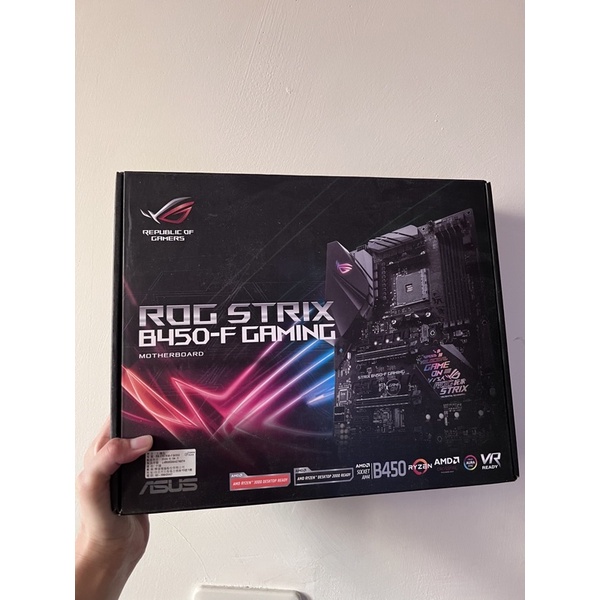 [二手] ROG STRIX B450-F GAMING II 主機板 AMD腳位