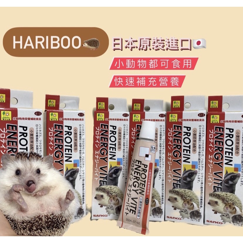 [Hariboo] 現貨 日本 SANKO 三晃商会 小動物 高蛋白 營養膏 刺蝟飼料 蜜袋鼯 刺蝟 倉鼠