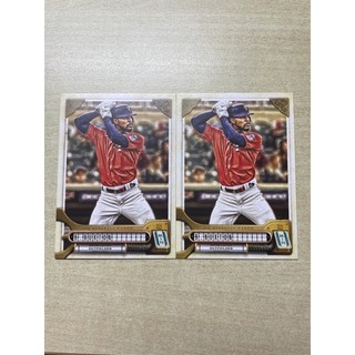 明尼蘇達雙城 OF Byron Buxton 2022 topps GQ 普卡 兩張一起賣