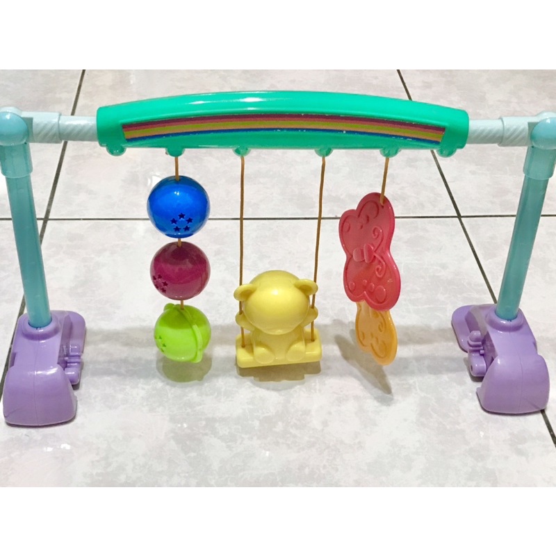 二手良品-日本品牌People 手腳體操健力架 附原盒 0個月以上適用玩具