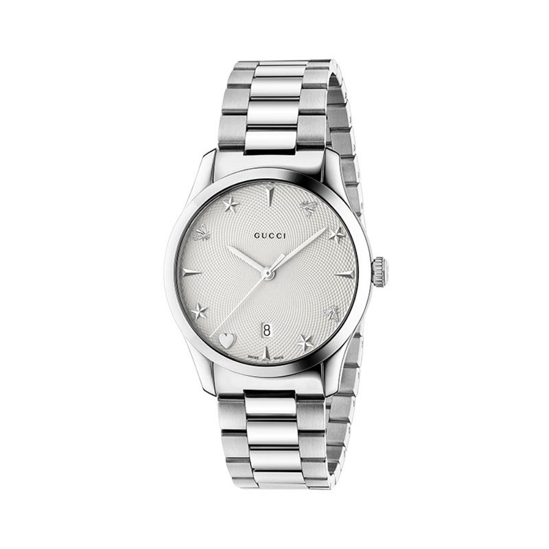 gucci 手錶 石英錶 精品錶  G-Timeless 絕對耀眼簡約腕錶 YA1264028 全新未使用 唐吉軻德