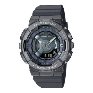 G-SHOCK / GM-S110B-8A / 卡西歐 CASIO [ 官方直營 ] 數位雙顯 金屬外殼