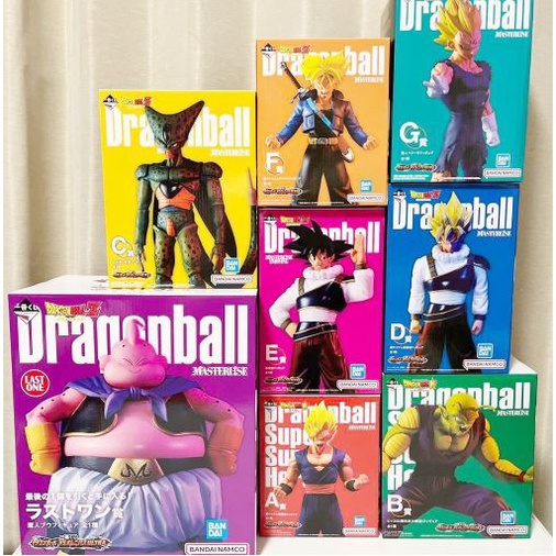 現貨金證七龍珠一番賞最後賞 魔人普烏 A賞孫悟飯B賞比克C賞賽魯 D賞E賞悟空 F賞特蘭克斯 G賞 魔人達爾