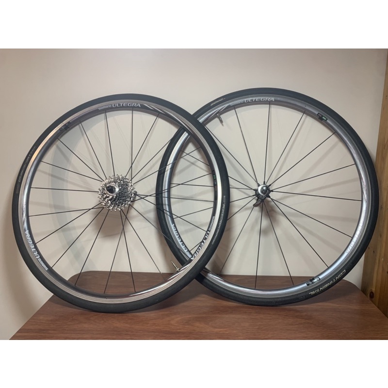 Shimano Ultegra wh-6600 1.7kg 10速輪組（已改成一般飛輪可用）