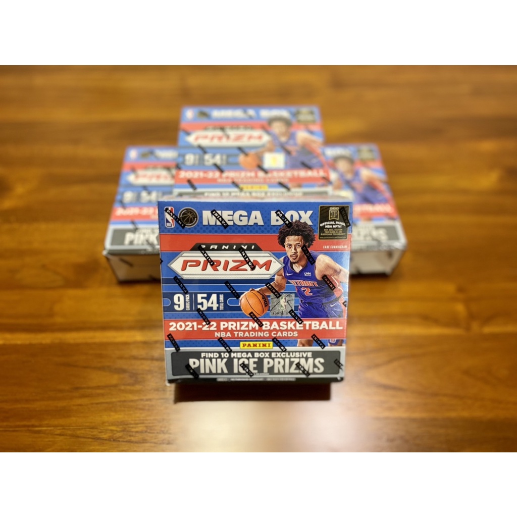 Panini 2021-2022 NBA Prizm Basketball Cards Mega Box 球員卡 卡盒
