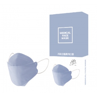 川鈜 KF94韓版3D立體醫用口罩-雙鋼印-寶寶藍 10片/盒