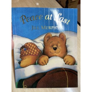 二手 正版 英文原文 童書 Peace at last Jill Murphy