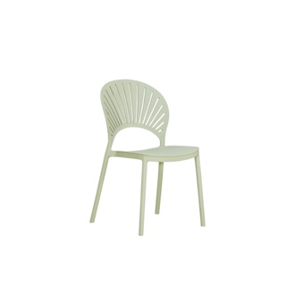 【H&D東稻家居】綠色餐椅(TJS1-07244)
