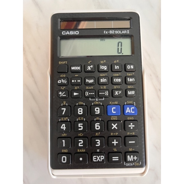 fx 82solar ii 卡西歐casio 工程計算機（可供國家考試使用）