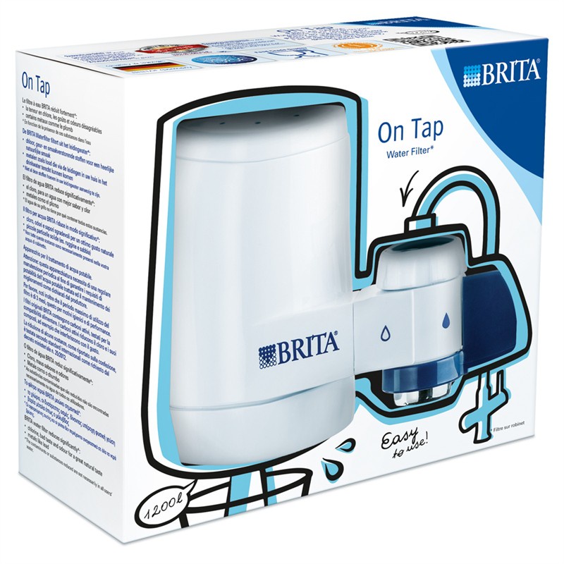 【限量特價】Costco代購＿Brita龍頭式濾水器＋4支濾芯 不拆售