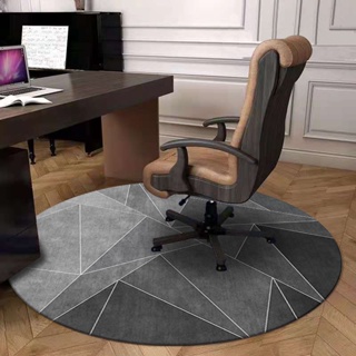 【RuiBRO】電腦椅家用圓形地毯滑輪辦公椅搖籃地板保護墊電競椅子電腦桌地墊