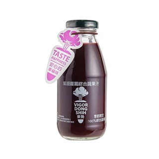 【VDS活力東勢】紫胡蘿蔔綜合蔬果汁(290ml x 24瓶/箱)-臺灣農漁會精選