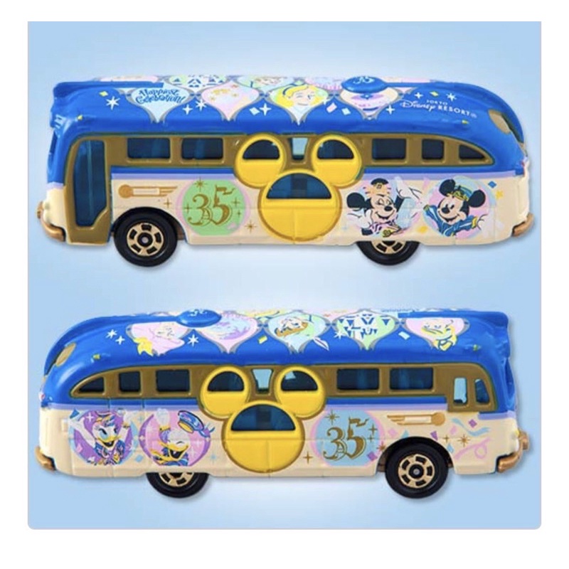 東京 迪士尼 35週年 多美小汽車 TOMICA 遊園巴士 限量款