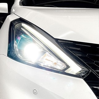 nissan tiida led魚眼雙光源大燈 驗車可切換回鹵素燈泡 送安裝 禾笙影音館