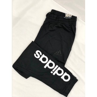 ✨🎁【PanPan】ADIDAS ESSENTIALS 男 長褲 慢跑 休閒 透氣 經典 黑 GK8827