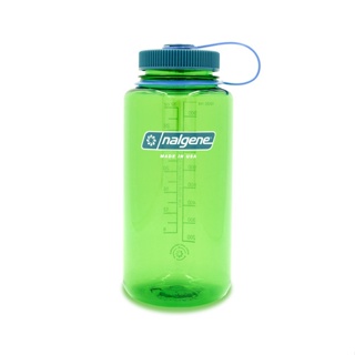 nalgene 1000 ml 寬口窄口水壺 鸚鵡綠