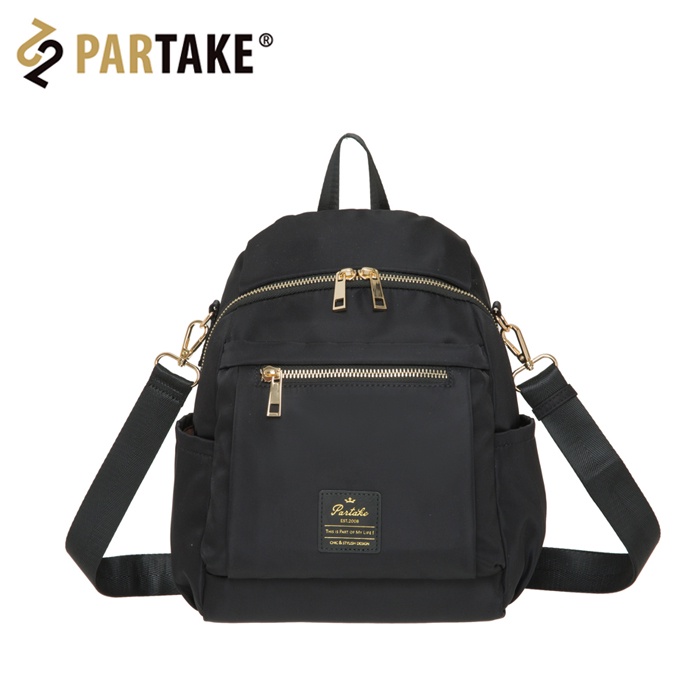 PARTAKE D6-兩用後背包 PT19-D6-88BK 側背包 後背包