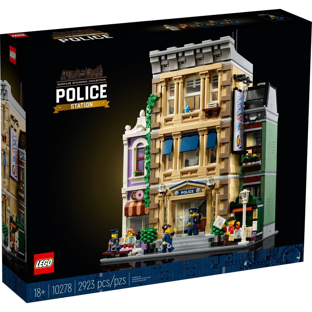 【小天使玩具】(現貨) LEGO 10278 警察局