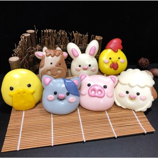 品名：#DIY手壓式可愛卡哇伊動物系列造型饅頭餅乾模具 全套7件套