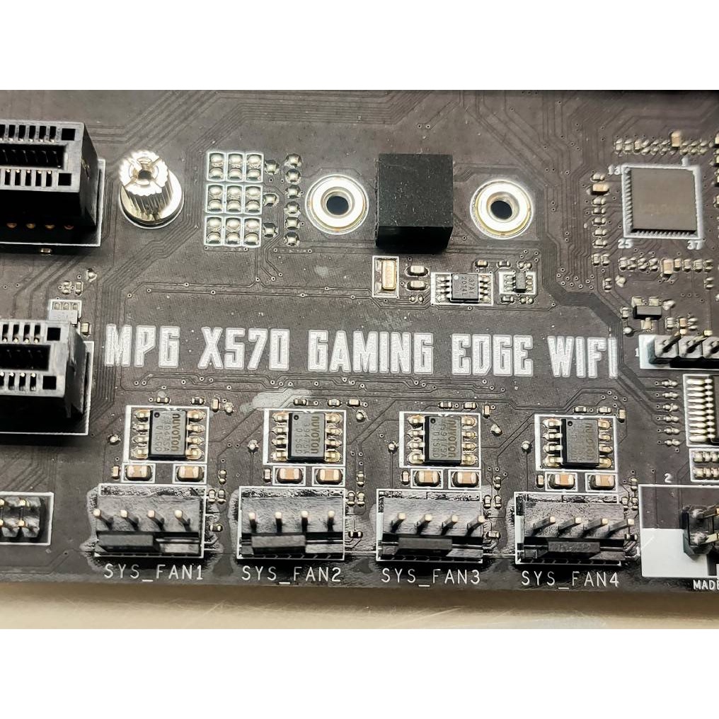 二手主機板 可刷卡 保內 微星 MSI X570 / MPG X570 GAMING EDGE WIFI