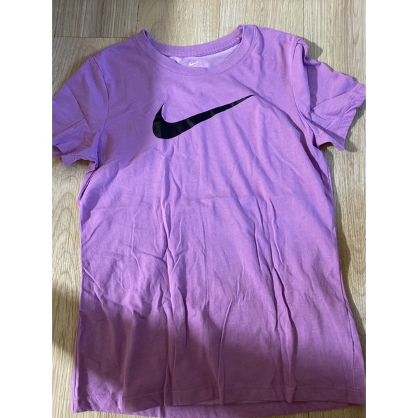 二手Nike紫色短袖棉質上衣尺寸s