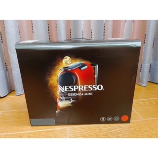 Image of 全新 NESPRESSO Essenza Mini 膠囊咖啡機 D30 / 紅 百貨公司專櫃 下單贈膠囊咖啡