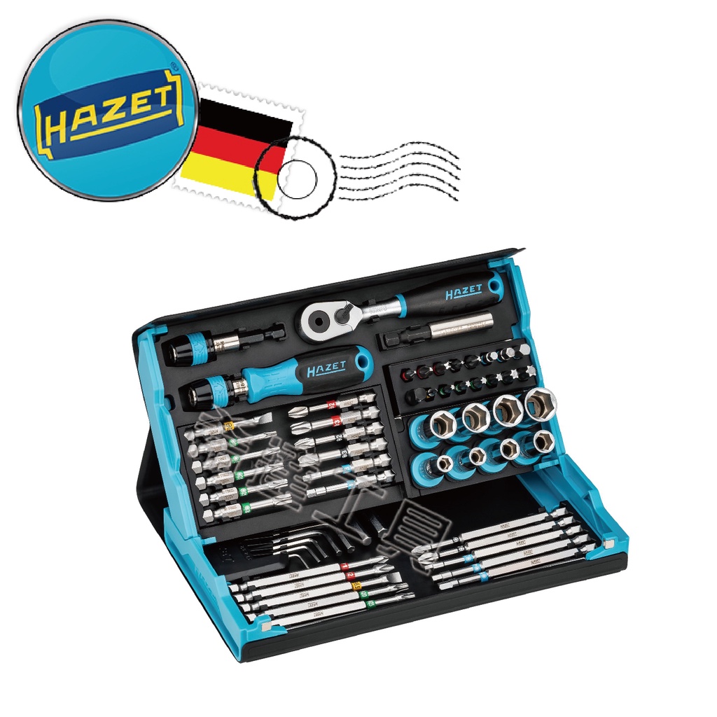 *希達工具* 德國 HAZET 1/4 二分 59件聰明套筒組 起子 套筒 2200SC-32