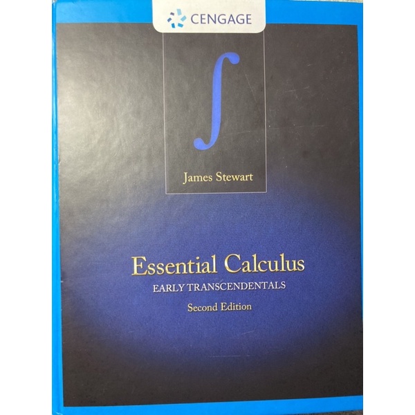 Essential calculus early transcendentals Sencond Edition 蝦皮購物