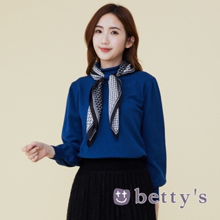 betty’s貝蒂思(15)領巾造型針織毛衣(共三色)
