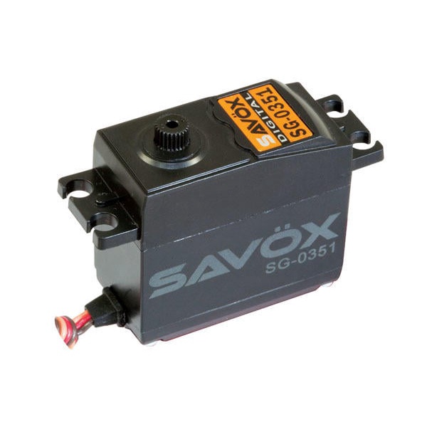 上手遙控模型  Savox 栗研 SG-0351 標準型數位伺服器 6V 4.1公斤 0.17秒