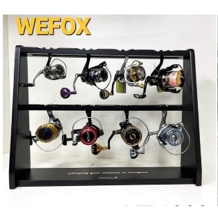 【世界釣具】🔥現貨🔥V-FOX 鉅灣 WEFOX WDX-1100 木製捲線器架 捲線器展示架 捲線器收納架 釣具展示架