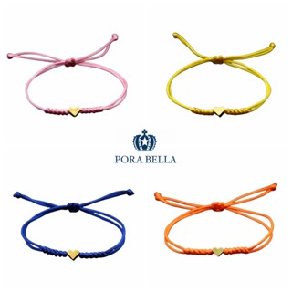 《Porabella》開運手繩 愛心棉繩 愛心手環 好運轉運紅色手繩 幸運姻緣 好人緣姊妹手繩 Bracelets