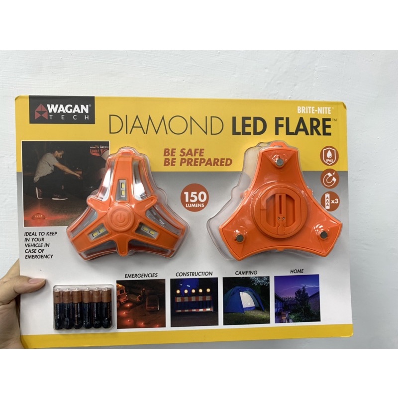 🎉好市多現貨速出🎉 Wagan Diamond LED Flare 磁吸式緊急事故警示燈