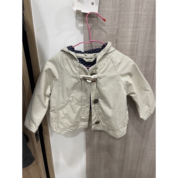 GAP 風衣外套內含可拆式小背心 12-18M $250