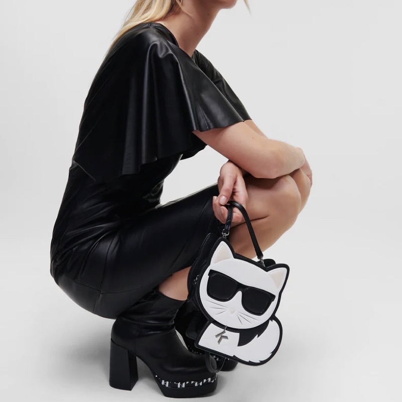 ✴Sparkle歐美精品✴ Karl Lagerfeld 卡爾貓咪側背包 斜背包 肩背包 預購 保證真品