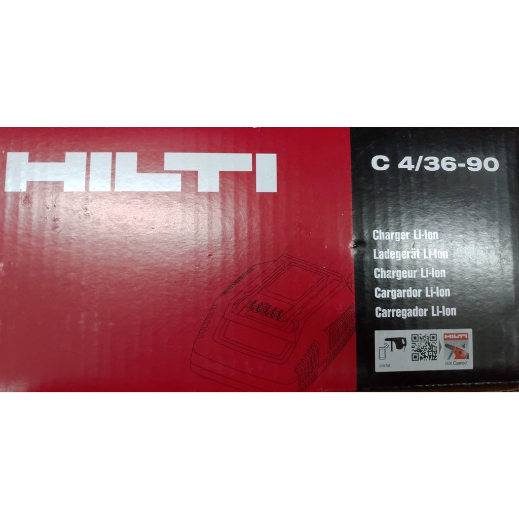 【雙魚五金】HILTI 喜利得 全新 原廠 C4/36-90 慢充 充電器 C 4/36-90 110V 盒子 充電