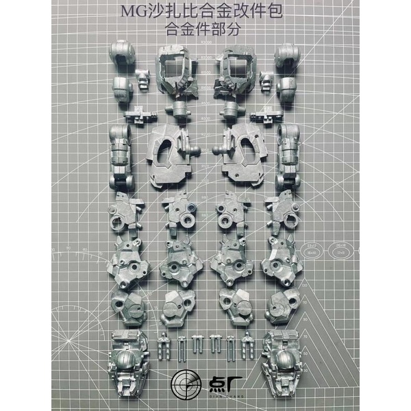 現貨 點廠 MG 沙薩比 SAZABI ka版 專用 合金骨架套件