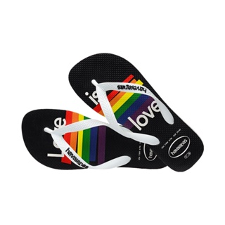 HAVAIANAS 哈瓦仕 夾腳拖 人字拖 平權 彩虹 LOVE 巴西 Top Pride 黑 運動達人