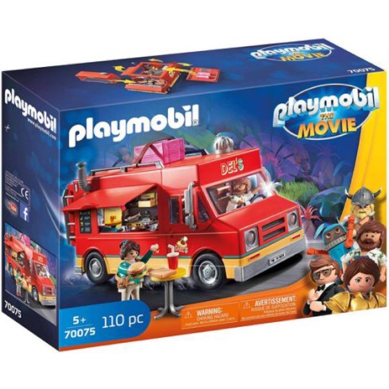 Playmobil 70075 餐車 快餐