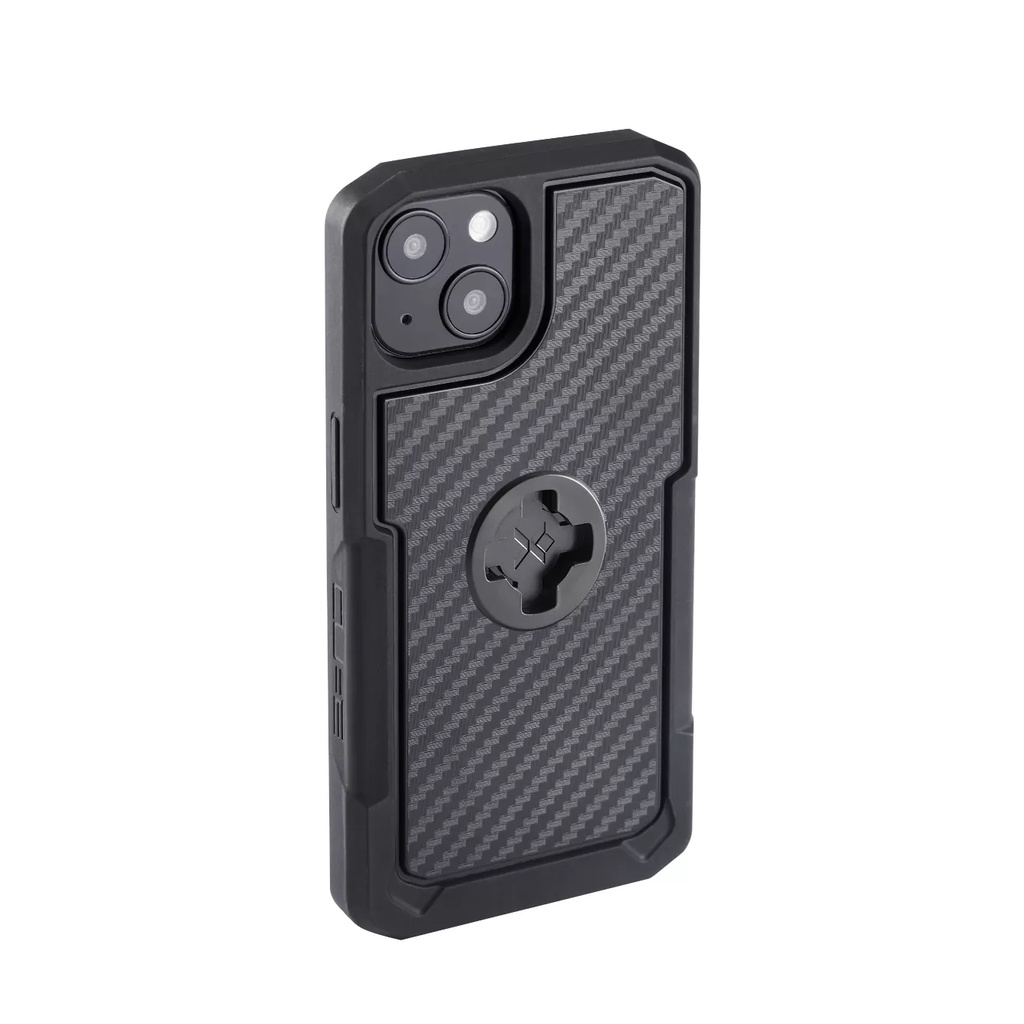 【德國Louis】X-Guard iPhone 14 Plus 軍規風格保護殼 碳纖維黑色蘋果重機手機殼30142931