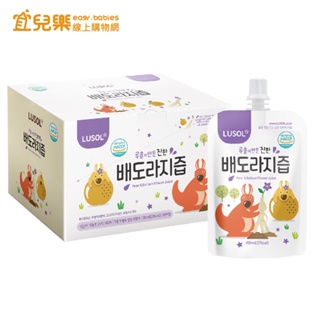 韓國 LUSOL 嬰幼兒雪梨桔梗汁 100ml 單包【宜兒樂】